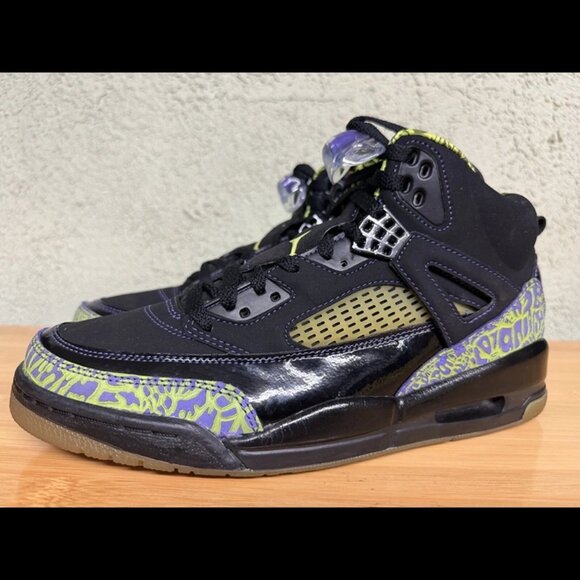 Size 10 - Jordan Spizike Citron 2008 Pure Purple 315371-031‎ - Picture 3 of 11
